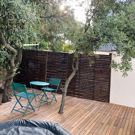 Studio Independant - Terrasse Et Piscine En Ete Restinclieres Екстер'єр фото